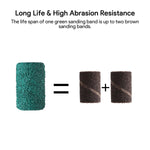 Lade das Bild in den Galerie-Viewer, JCMaster GSB100C, 100x Premium Schleifhülsen, Schleifbänder Grob 80# Körnung für Maniküre Pediküre Hornhaut 99 Zeichen Name 2 JCMaster-Beauty