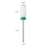 Cargue la imagen en el visor de la galería, JCMaster 2MCE475M1, 2x Premium Nagelfräser Aufsätze Keramik, 2.35mm Bits zylinder Gelnägel mit Crystal JCMaster-Beauty