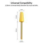 Cargue la imagen en el visor de la galería, JCMASTER 2MCA862M Premium 4 in 1 Hartmetall Bit, Nagelfräser Aufsatz 2.35mm Gelnägel Schleifen Acryl Maniküre, Pediküre Professioneller Schleifkörper Acrylnägel inkl 1x Halterung, Inkl Ebook JCMaster-Beauty