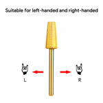 Cargue la imagen en el visor de la galería, JCMASTER 2MCA862M Premium 4 in 1 Hartmetall Bit, Nagelfräser Aufsatz 2.35mm Gelnägel Schleifen Acryl Maniküre, Pediküre Professioneller Schleifkörper Acrylnägel inkl 1x Halterung, Inkl Ebook JCMaster-Beauty