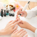 Cargue la imagen en el visor de la galería, JCMASTER 2MCA862M Premium 4 in 1 Hartmetall Bit, Nagelfräser Aufsatz 2.35mm Gelnägel Schleifen Acryl Maniküre, Pediküre Professioneller Schleifkörper Acrylnägel inkl 1x Halterung, Inkl Ebook JCMaster-Beauty