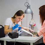 Load the image into the gallery viewer, Nagelfräser JSDA® JD 400 Pro, Nagelfräser für Gelnägel mit Profi 30000 U/Min, Fräser Nägel, Nagelfräser elektrisch inkl 10 Aufsätzen, Acrylnägel, 10 Bits, Hornhautentferner, Privat &Studio JSDA