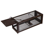 Cargue la imagen en el visor de la galería, RatzFatz® XXL Lebendfalle Für Alle Kleintiere, Einstellbare Sensibilität, Wiederverwendbar, Draußen & Drinnen, braun RatzFatz