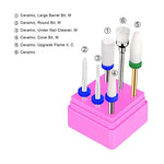 Load the image into the gallery viewer, JCMASTER® 5x Premium Keramik Bits Inkl. 1x Bürstenbit Maniküre/Pediküre/Hornhaut Professionelles Schleifkörper Set Für Nagelfräser JCMASTER