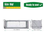 Cargue la imagen en el visor de la galería, RatzFatz® 2x Lebendfalle Premium Mausefalle, Köder, Rattenfalle, Groß, XL, Profi, Garten & Haus, Tierfalle Set, ua Hasen & Hamster, Mehrfach, Lebend, Jagd, Käfig, Box, Aussen, Kastenfalle RatzFatz
