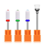 Lade das Bild in den Galerie-Viewer, JCMASTER MCE475CMF, Premium Keramik Aufsätze longlife Bits 2.35mm Nagelfräser Crystal Gelnägel Medium Schleifen Acryl Maniküre, Pediküre Nageldesign Schleifkörper Acrylnägel, verschiedene Stärken JCMASTER