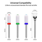 Lade das Bild in den Galerie-Viewer, JCMASTER MCE475CMF, Premium Keramik Aufsätze longlife Bits 2.35mm Nagelfräser Crystal Gelnägel Medium Schleifen Acryl Maniküre, Pediküre Nageldesign Schleifkörper Acrylnägel, verschiedene Stärken JCMASTER