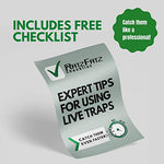 Cargue la imagen en el visor de la galería, RatzFatz® XXL Lebendfalle Für Alle Kleintiere, Einstellbare Sensibilität, Wiederverwendbar, Draußen & Drinnen, braun RatzFatz