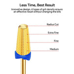 Lade das Bild in den Galerie-Viewer, JCMASTER MCA862M, Premium 4 in 1 Hartmetall Bit, Nagelfräser Aufsatz, inkl 1x Halterung, passend für alle Fräsermarken JCMASTER