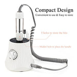 Load the image into the gallery viewer, Nagelfräser JCMASTER®Touch, Nagelfräser für Gelnägel 30,000 U/Min, Fräser für Gelnägel Acrylnägel inkl 4x Bits, LED-Anzeige Maniküre Pediküre Set für Nagelstudio, Nail Drill für Anfängern, PowerPro+ JCMASTER