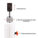 Załaduj obraz do przeglądarki galerii, JSDA Profi Handstück, Ersatz Handgriff für Nagelfräser/elektrische Nagelfeilen/Maniküre, Pedikure Maschine