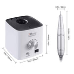 Cargue la imagen en el visor de la galería, JCM-EU2031B, schwarz,EasyPro+ Deluxe Nagelfräser, 30000 U/Min, Inkl. 5 Bits JCMaster-Beauty