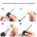 Load the image into the gallery viewer, Nagelfräser JSDA® JD 400 Pro, Nagelfräser für Gelnägel mit Profi 30000 U/Min, Fräser Nägel, Nagelfräser elektrisch inkl 10 Aufsätzen, Acrylnägel, 10 Bits, Hornhautentferner, Privat &Studio JSDA