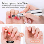 Load the image into the gallery viewer, Nagelfräser JCMASTER®Touch, Nagelfräser für Gelnägel 30,000 U/Min, Fräser für Gelnägel Acrylnägel inkl 4x Bits, LED-Anzeige Maniküre Pediküre Set für Nagelstudio, Nail Drill für Anfängern, PowerPro+ JCMASTER