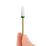 Cargue la imagen en el visor de la galería, JCMASTER 2MCE335C5, Premium Nagelfräser Aufsätze Keramik, 2.35mm Bits Grob Kegel Gelnägel Acryl Maniküre, Pediküre, Hornhaut Nagelmodellagen Profi Schleifkörper Inkl Halterung JCMaster-Beauty