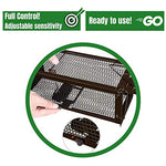 Cargue la imagen en el visor de la galería, RatzFatz® XXL Lebendfalle Für Alle Kleintiere, Einstellbare Sensibilität, Wiederverwendbar, Draußen & Drinnen, braun RatzFatz