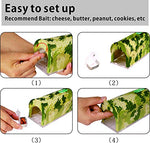 Cargue la imagen en el visor de la galería, RatzFatz Premium Mausefalle, Lebendfalle Wiederverwendbar. Camouflage, Außen und Innen, Innovativer Mechanismus, Modell Rambo MBC-01 RatzFatz