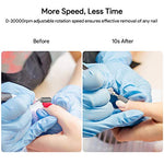 Załaduj obraz do przeglądarki galerii, JCMaster JD 400, Profi 30000 U/Min, inkl 4 Aufsätzen, Gelnägel & Acrylnägel, 2022 Modell JSDA