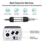 Załaduj obraz do przeglądarki galerii, JCMaster JD 400, Profi 30000 U/Min, inkl 4 Aufsätzen, Gelnägel & Acrylnägel, 2022 Modell JSDA