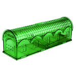 Cargue la imagen en el visor de la galería, RatzFatz® Premium Mausefalle Lebendfalle Wiederverwendbar Für Außen und Innen, Innovativer Mechanismus, MBG-01 RatzFatz