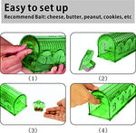 Cargue la imagen en el visor de la galería, RatzFatz® Premium Mausefalle Lebendfalle Wiederverwendbar Für Außen und Innen, Innovativer Mechanismus, MBG-01 RatzFatz