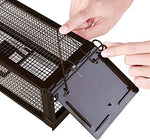 Cargue la imagen en el visor de la galería, RatzFatz® XXL Lebendfalle Für Alle Kleintiere, Einstellbare Sensibilität, Wiederverwendbar, Draußen & Drinnen, braun RatzFatz