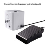 Cargue la imagen en el visor de la galería, JCMASTER EU2031B-MCE4, Premium Nagelfräser Set - Fräser elektrisch Inkl 10 Aufsätze - Gelnägel & Acrylnägel - Diamant & Keramik Bits - 30000 U/Min - Fußpedal JCMaster-Beauty