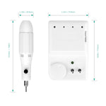 Lade das Bild in den Galerie-Viewer, JCMaster EU6M-436M1, Nagelfräser Elektrisch Gelnägel Acryl Maniküre Pediküre Hornhaut Inkl 4x Aufsätze & 1x Premium Hartmetall Bit JCMaster-Beauty