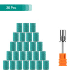 Lade das Bild in den Galerie-Viewer, JCMaster GSB25M, 100x Premium Nagelfräser Schleifhülsen, Grob 80 Schleifbänder, Maniküre/Pediküre/Hornhaut, Fusspflege, ●Inkl Ebook● ≫+Series≪ JCMaster-Beauty