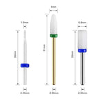 Load the image into the gallery viewer, JCMaster 3x Premium Keramik Bit Set + 1x Bürstenbit, Standardmaße - JCM Beauty JCMaster