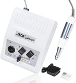 Carica l'immagine nel visualizzatore della galleria, JSDA JD500 Nagelfräser, 2021 Modell + Fußpedal + 4 Diamant Bits JCMaster