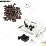 Carica l'immagine nel visualizzatore della galleria, JSDA JD500 Nagelfräser, 2021 Modell + Fußpedal + 4 Diamant Bits JCMaster