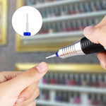 Cargue la imagen en el visor de la galería, Deluxe Nagelfräser Komplettset JSDA Power JD 400 Studio-Fräser + 4x Premium Keramik Bits + 4 Diamant Bits + 100 Schleifhülsen JCMaster Beauty