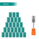 Załaduj obraz do przeglądarki galerii, JCMaster GSB100M, 100x Premium Schleifhülsen Nagelfräser, Nägel, Medium, Maniküre/Pediküre/Hornhaut, Schleifbänder, Fußpflege, elektrische Nagelfeile JCMaster