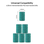 Załaduj obraz do przeglądarki galerii, JCMaster GSB100M, 100x Premium Schleifhülsen Nagelfräser, Nägel, Medium, Maniküre/Pediküre/Hornhaut, Schleifbänder, Fußpflege, elektrische Nagelfeile JCMaster