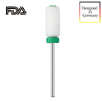 Load the image into the gallery viewer, JCMaster MCE475M1, Profi Keramik Bit zylinderförmig mit Crystal Maniküre/Pediküre, grob, Standardmaße JCMaster