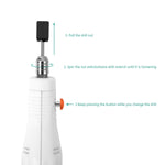 Carica l'immagine nel visualizzatore della galleria, JCMaster 6MCE1, Nagelfräser 6MW + 4x Diamant Aufsätze + 1x Profi Keramik Bit - neuste Generation JCMaster