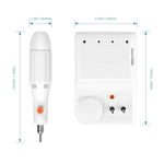 Załaduj obraz do przeglądarki galerii, JSDA Nagelfräser 6MW + 25x Schleifhülsen 4x Diamant Aufsätze + 1x Mandrel Bit JCMaster