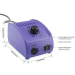 Carica l'immagine nel visualizzatore della galleria, JSDA Profi Nagelfräser JD200 + 4x Diamant Bits, Set JCMaster