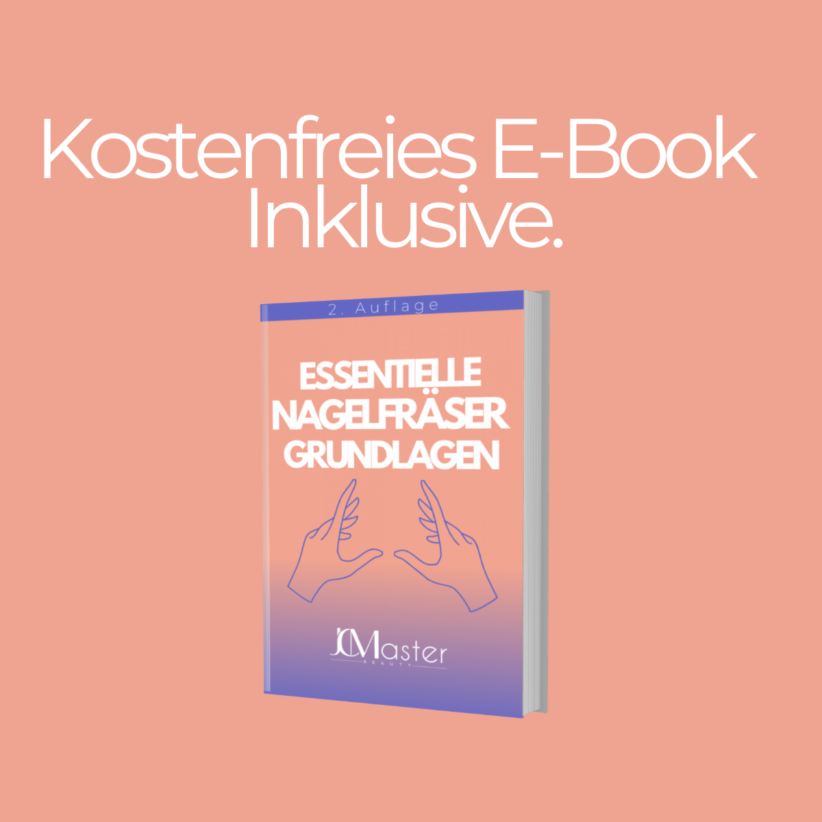JCMaster Profi Nagelfräser, 30000 U/Min, Inkl. 5 Bits, EasyPro+ JCMaster Beauty